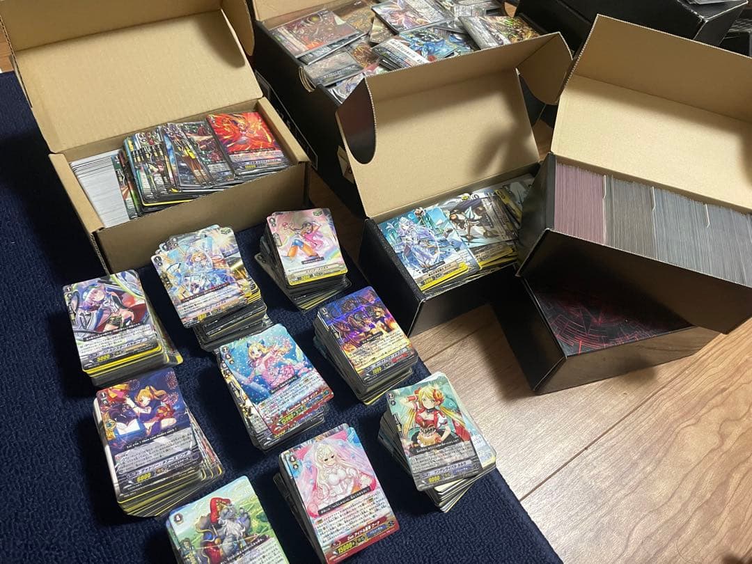 ヴァンガード 引退品 まとめ売り 大量 処分 断捨離