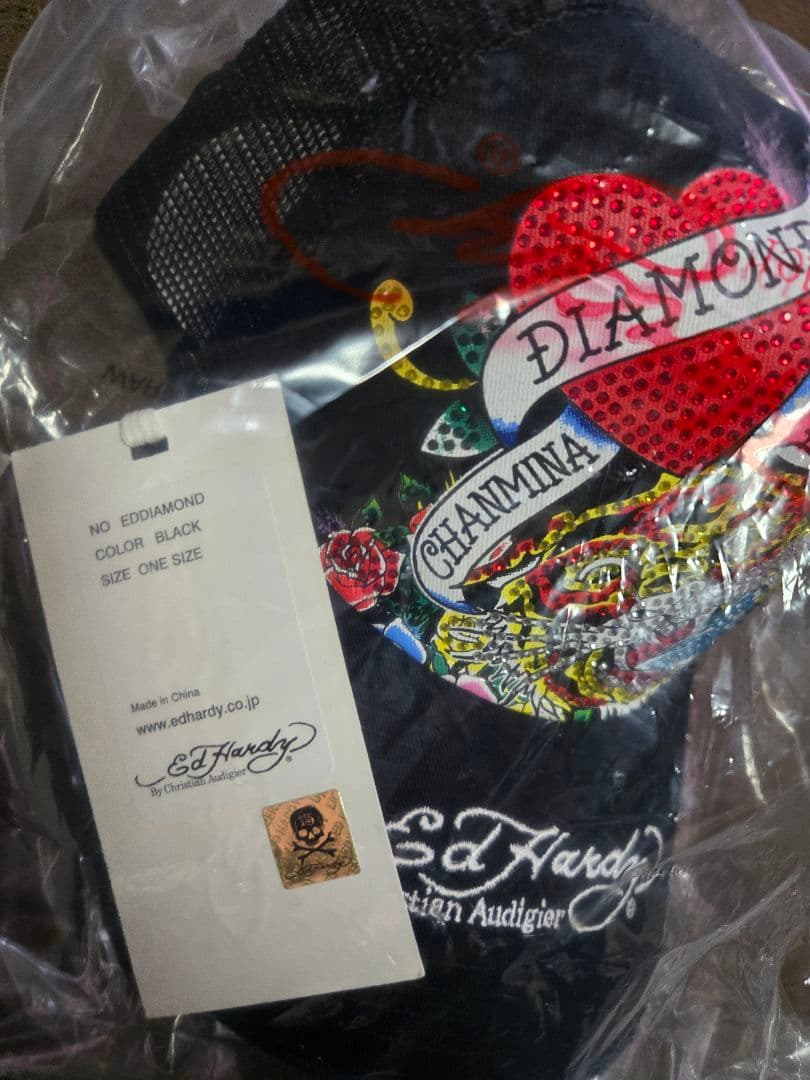 新品 未使用 ちゃんみなライブ AOD3 限定キャップ CAP EdHardy