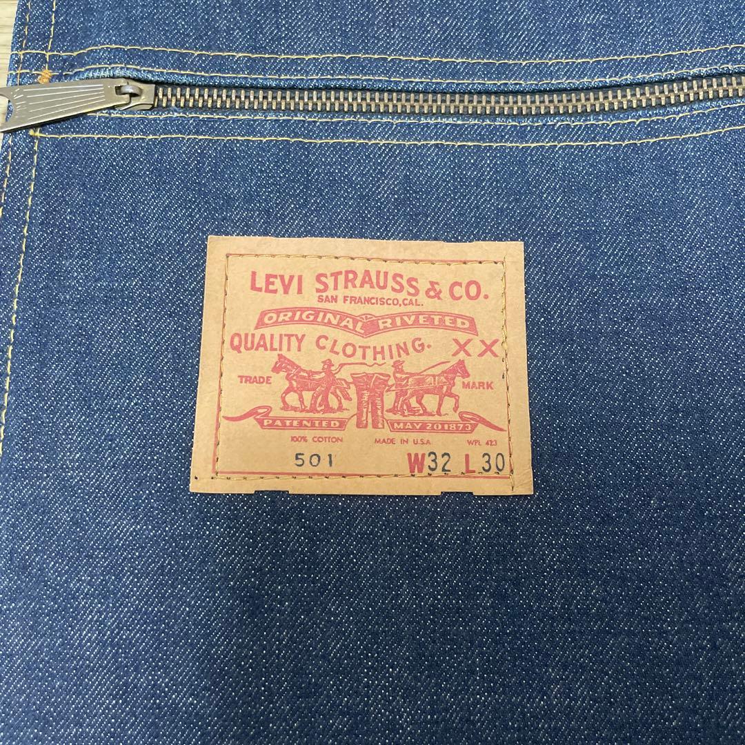 Levi's501 BIGE USA製 デッドストック インテリア タペストリー