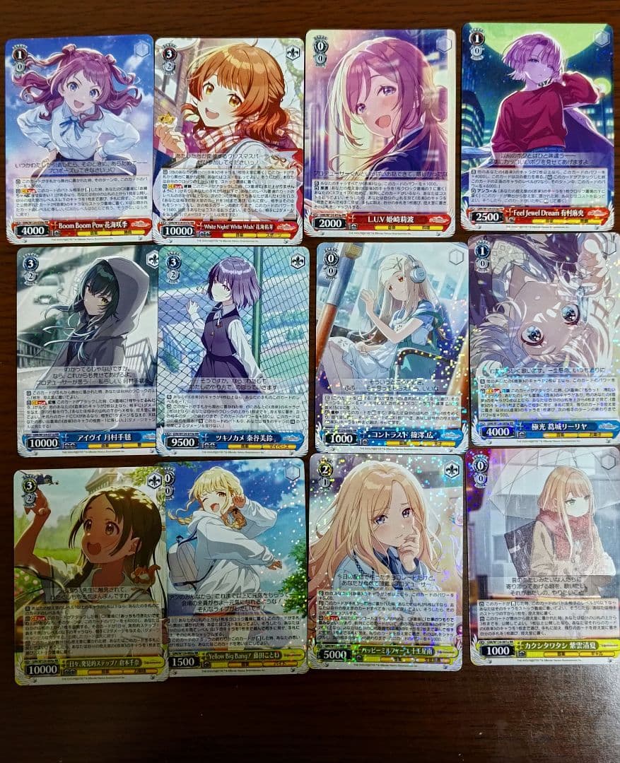 ヴァイス 学園アイドルマスター RR以下4コン a統一＋先攻後攻マーカー各1枚