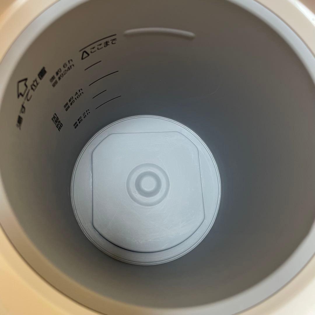 【a。】象印 加湿器 スチーム式 3.0L ホワイト EE-RT50-WA