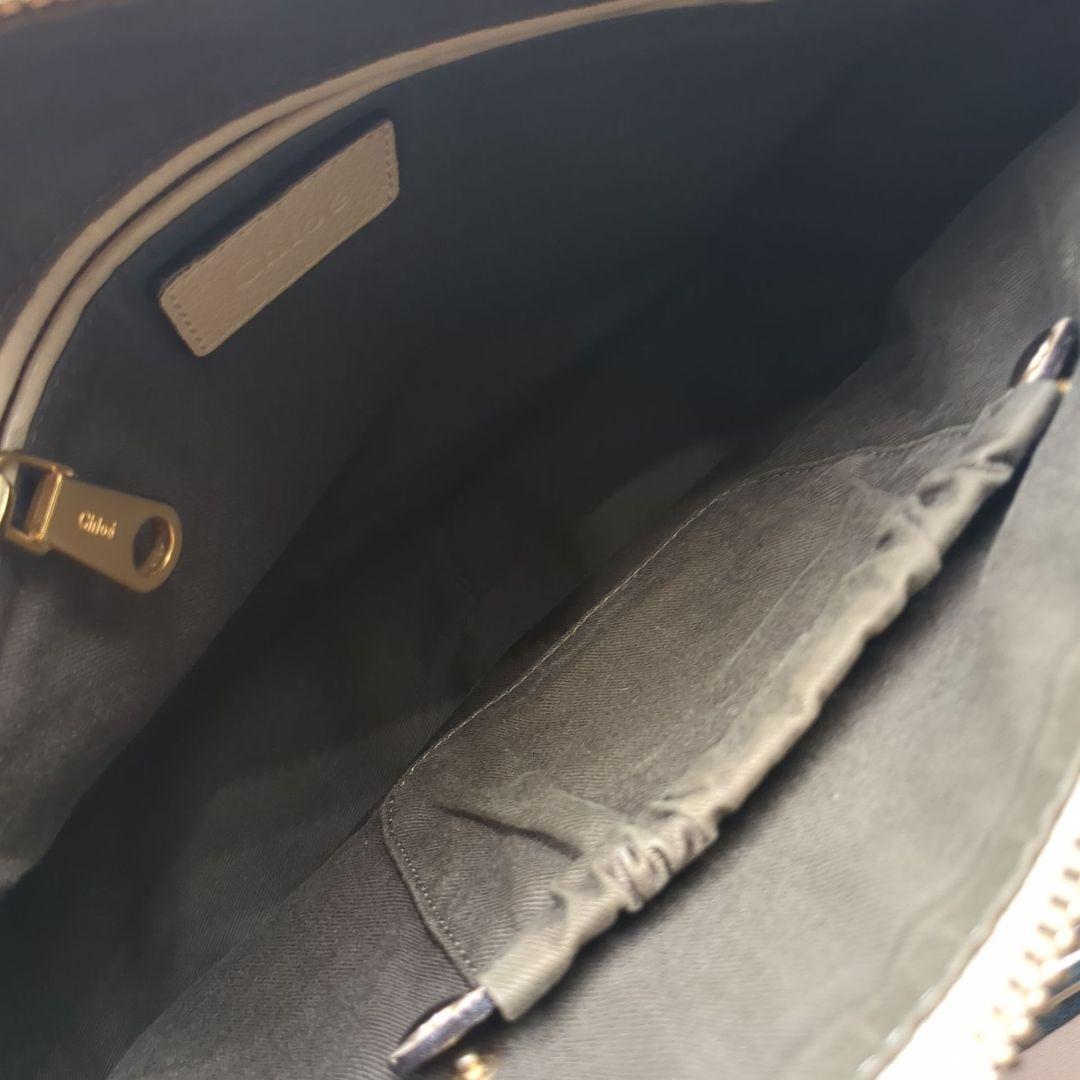 クロエ　マーシー　MARCIE レザー　トート　ハンドバッグ　ベージュ　2way