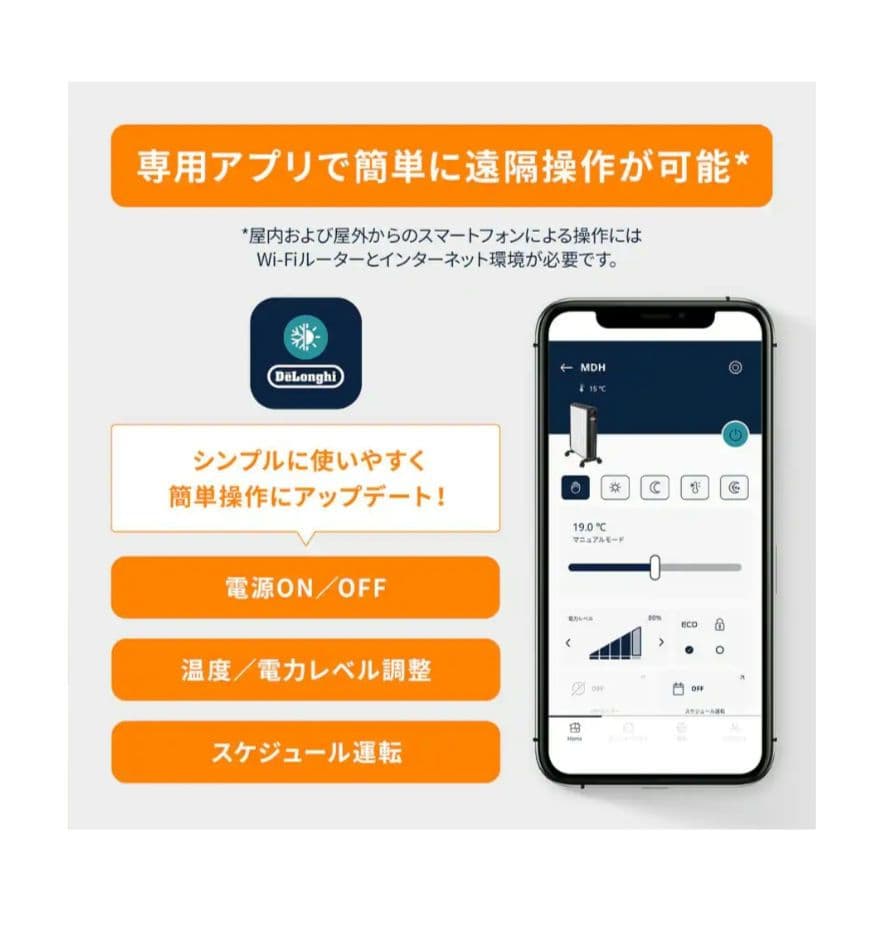 デロンギ　マルチダイナミックヒーター　Wi-Fiモデル　最新型　超美品　先月購入
