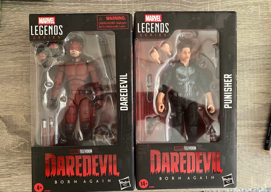 マーベルレジェンズ デアデビル＆パニッシャー フィギュアセット