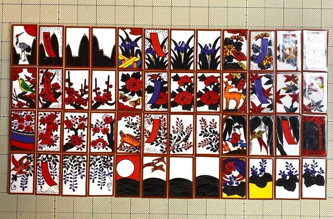 有田焼　伯父山窯　花札セット