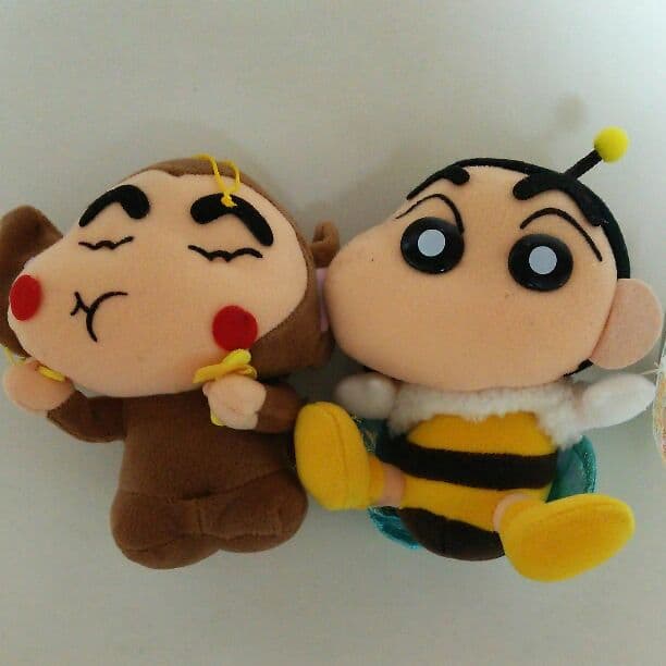 「クレヨンしんちゃん」へんしんするぞ～ぬいぐるみ５個セット（非売品・新品）