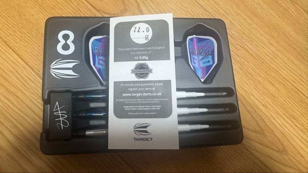 【新品未使用】ライジングサンG8 スリーク エスダーツ限定モデル