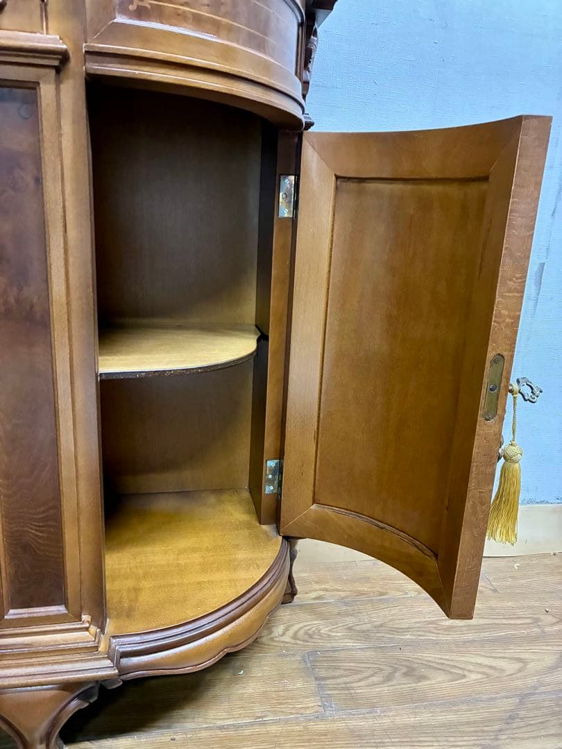 管396☆イタリア製☆アンティーク☆ヴェローナクラシック☆大理石☆サイドボード