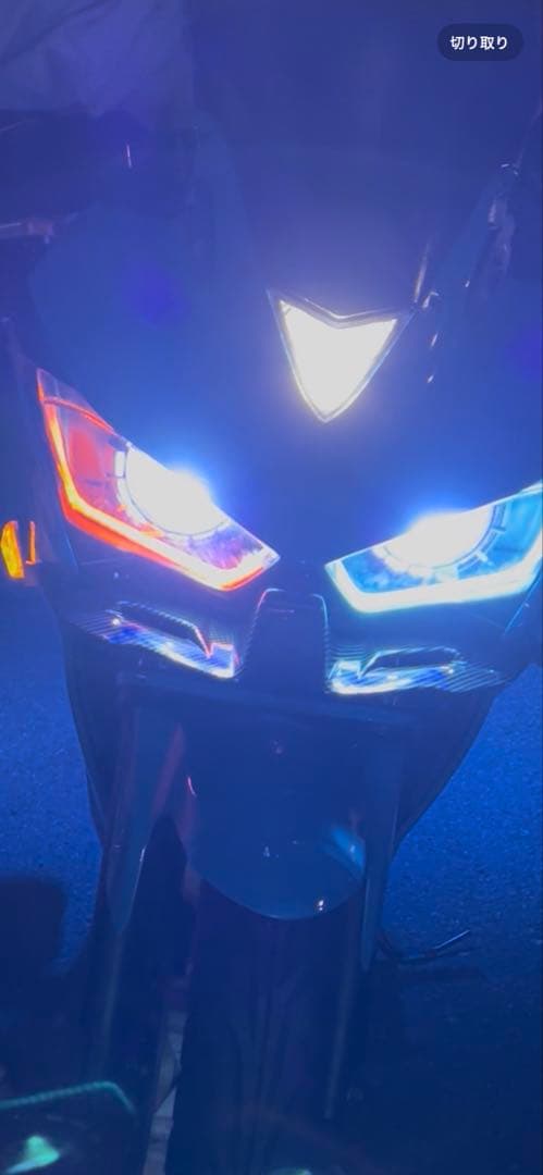 破格です！YZF-R25 HID ヘッドライト RG10J イカリング