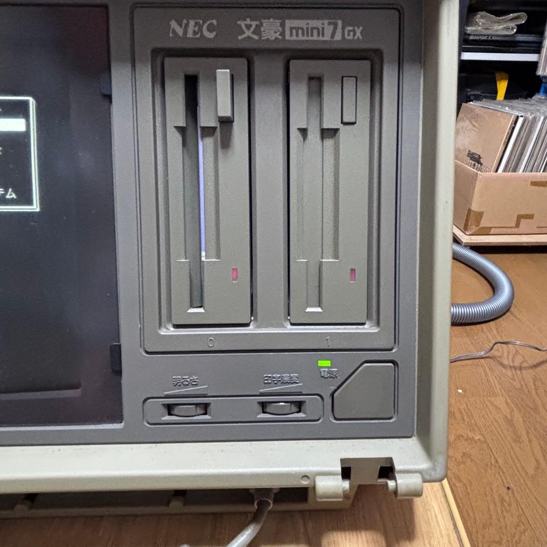 NEC 文豪mini 7GX ワープロ
