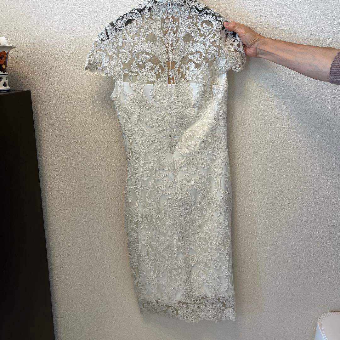 ※さきち※ホワイトレースパーティードレス