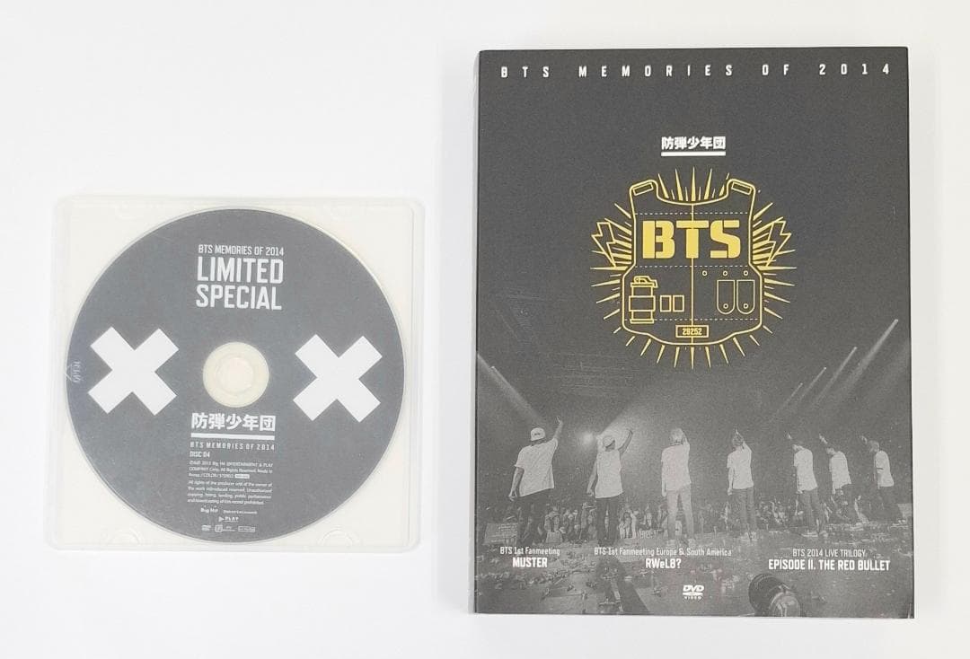 【正規品】BTS MEMORIES OF 2014 DVD 日本版（G922）