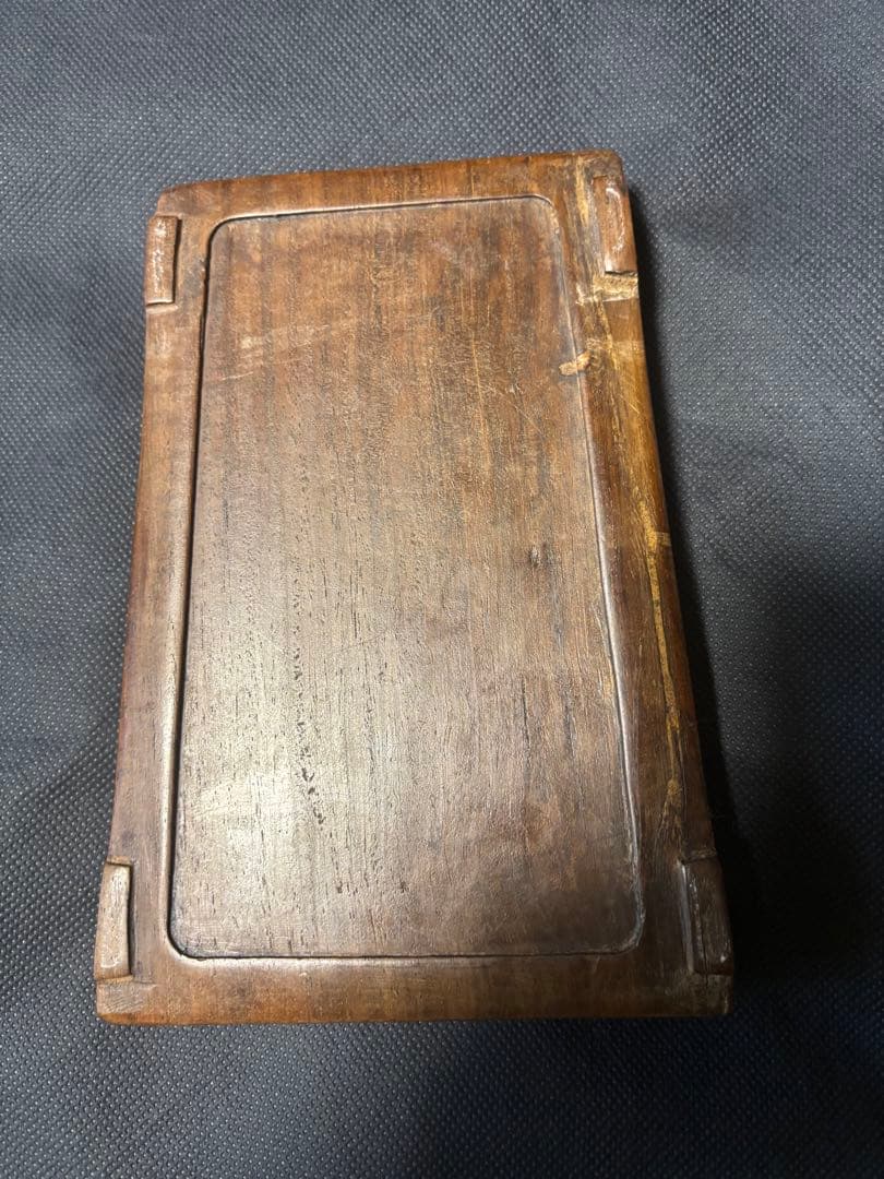 中国古美術品　古硯　清の時代　萬書斎　高文翰　 乾隆三年　約3.3Kg