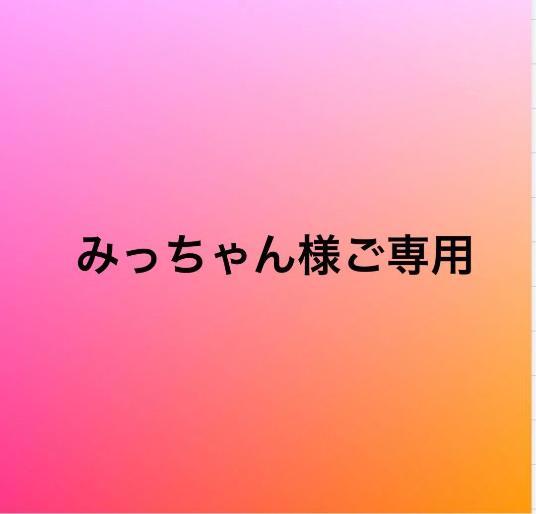 みっちゃんオーダー品4点