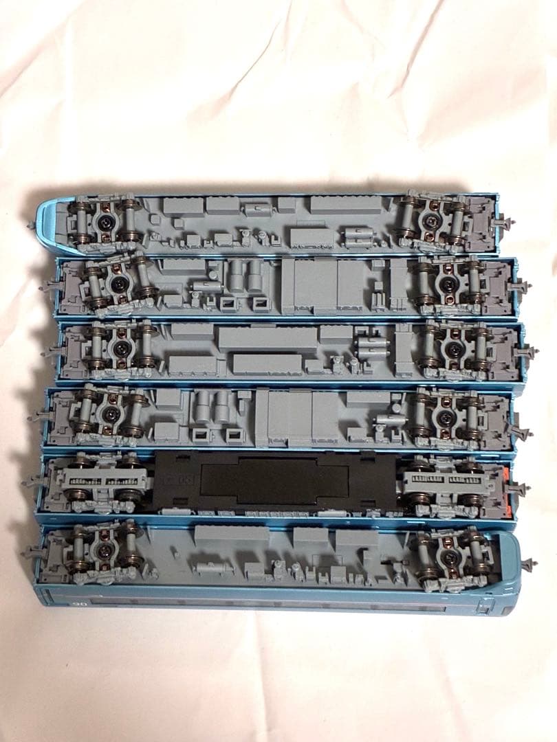 小田急60000形ロマンスカー6両　マイクロエース　ライト点灯動力動作確認済