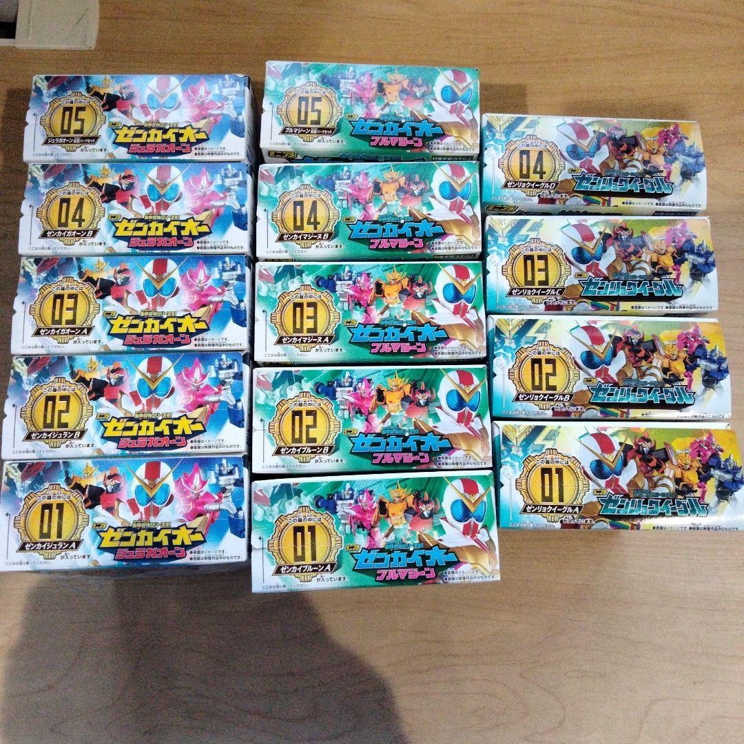 108 ミニプラ　全界合体シリーズ　ゼンカイオー　ゼンリョクイーグル　14箱