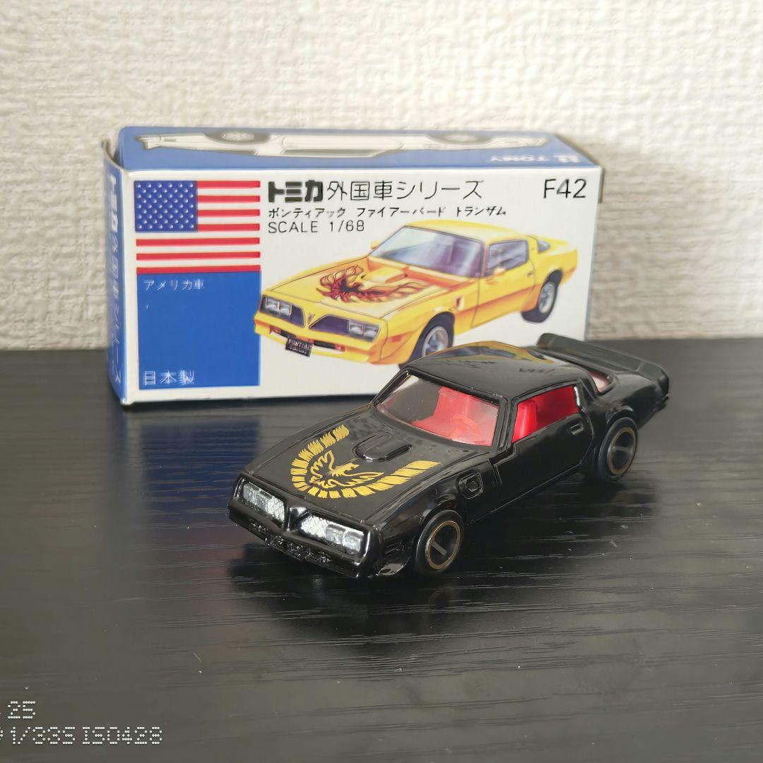 TOMICA　トミカ　ポンティアック　ファイヤーバード　ワイドホイール　箱付き