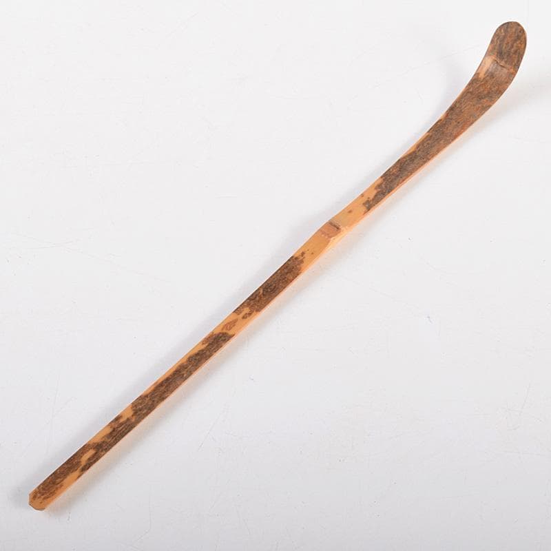 茶道具　古竹　茶杓　在銘書付共筒　V　R5067