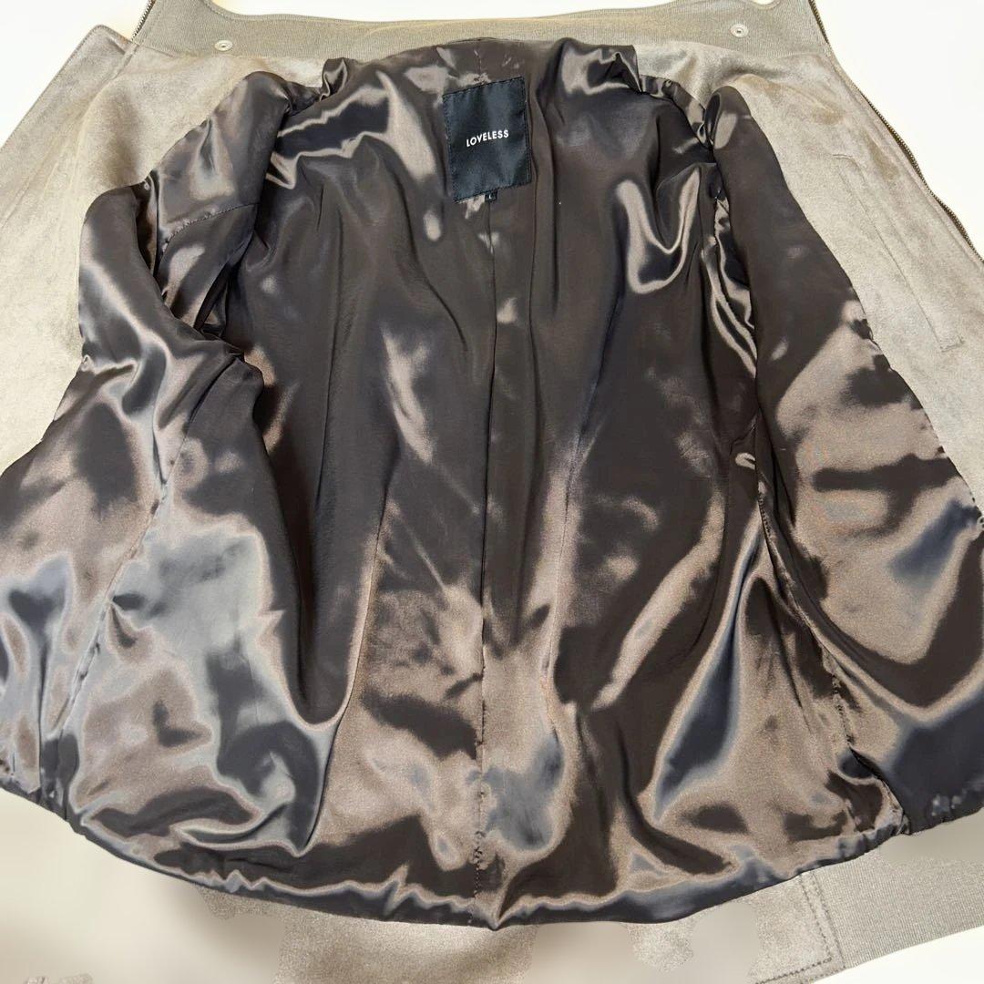 LOVELESS スエードライク シングルライダース