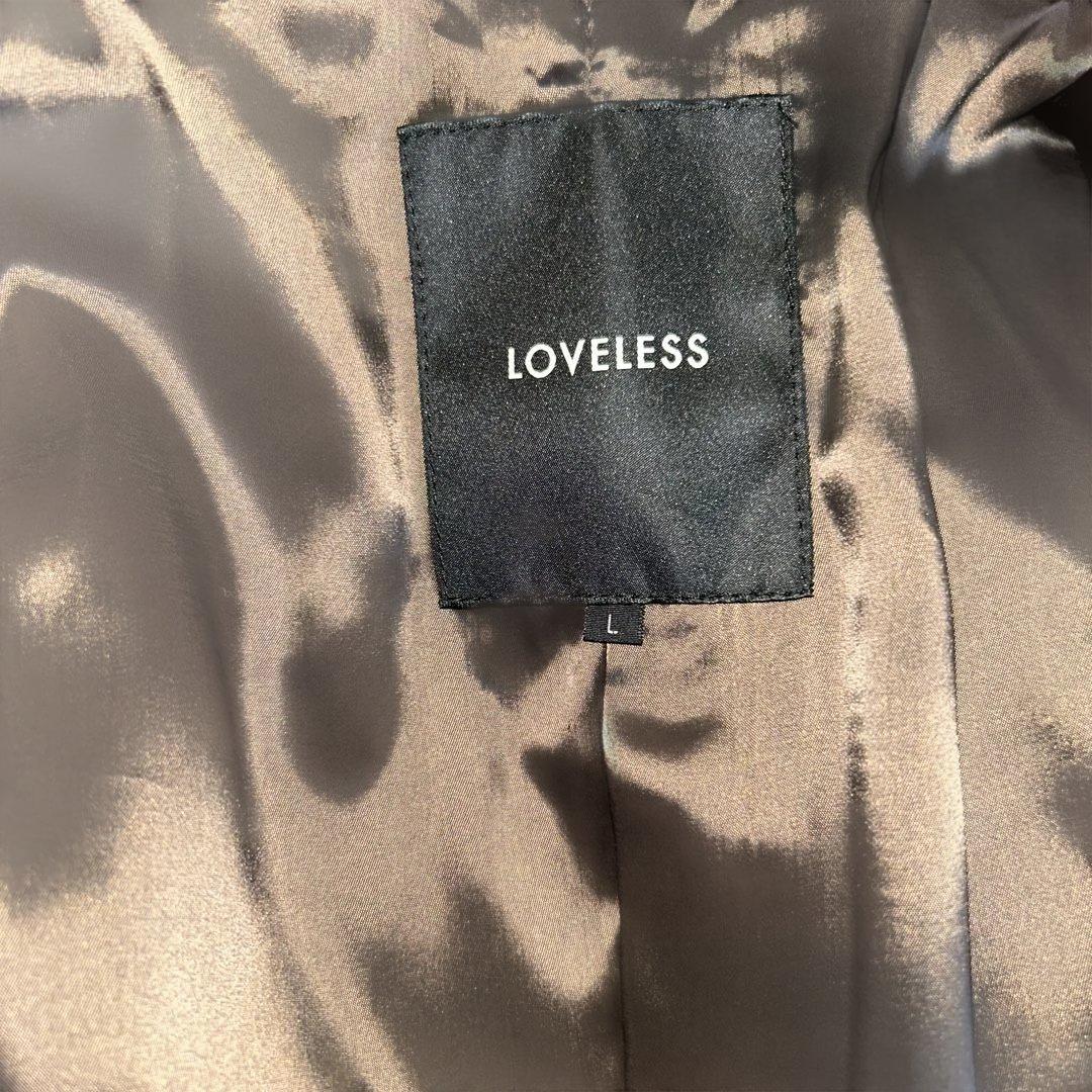 LOVELESS スエードライク シングルライダース