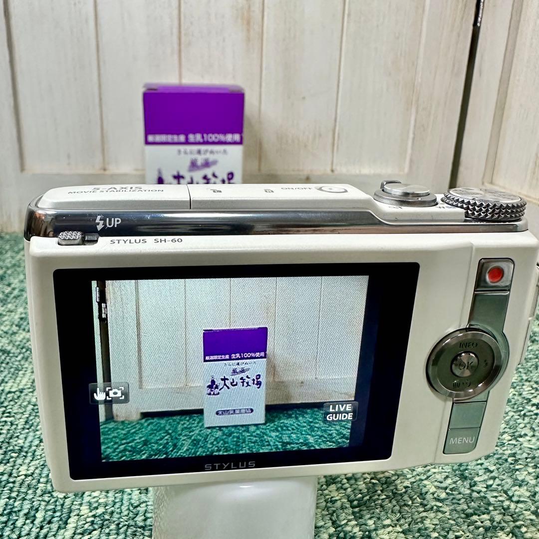 OLYMPUS STYLUS sh-60 オリンパス コンパクトデジタルカメラ