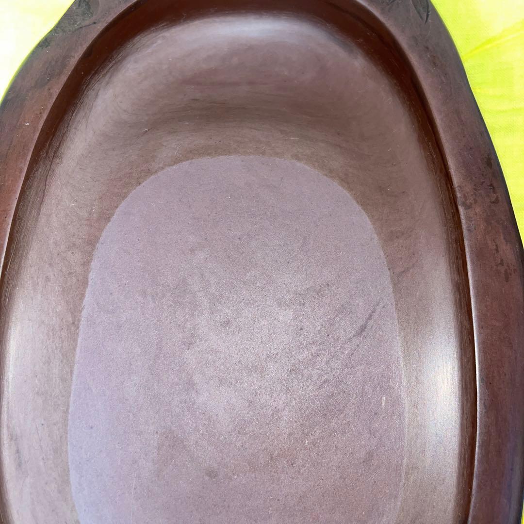 ⭕️希少　宮崎県　紅渓石硯　自然硯　二代目　羊堂　相馬羊堂