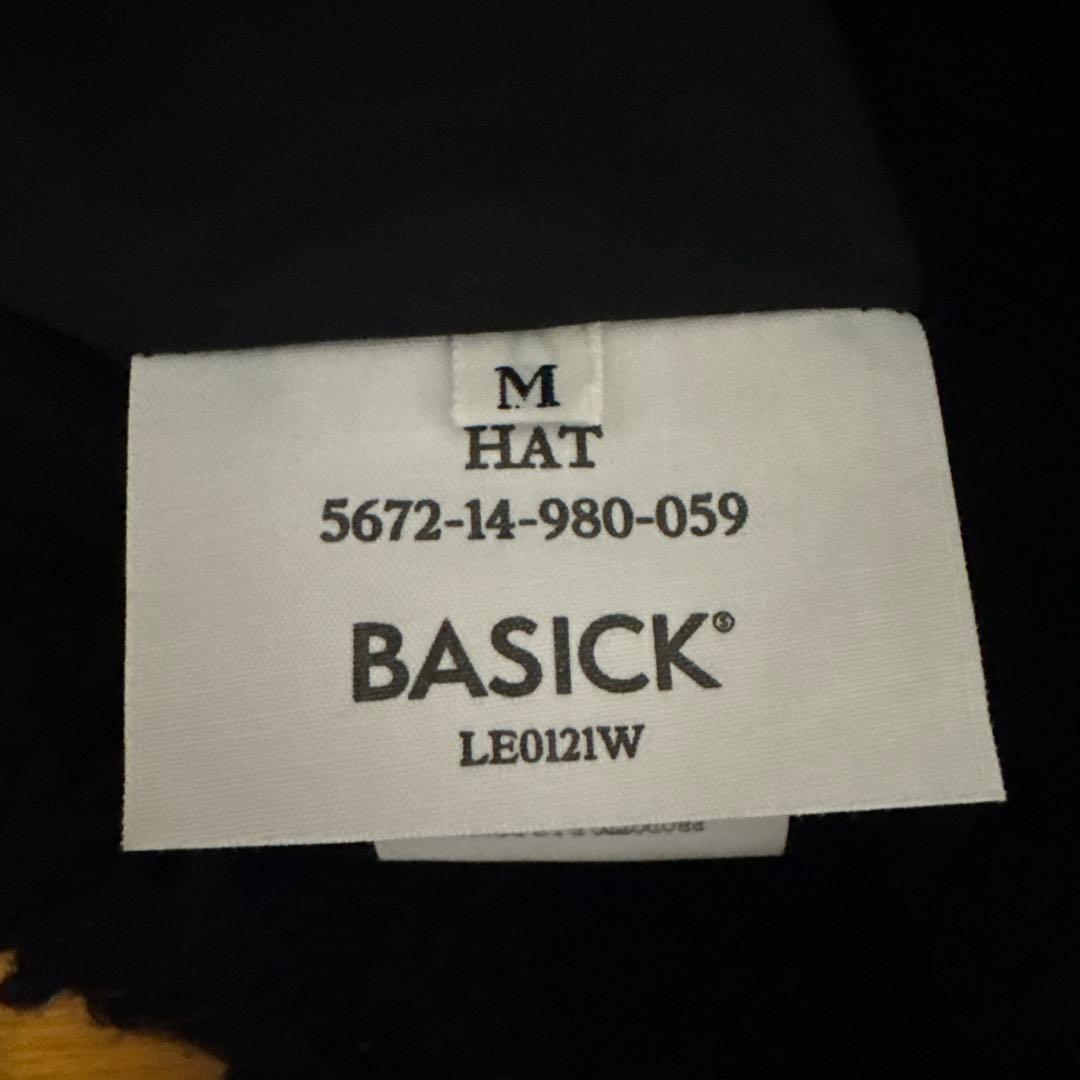 momoko出品 BASICKS Bear Beanie Mブラック