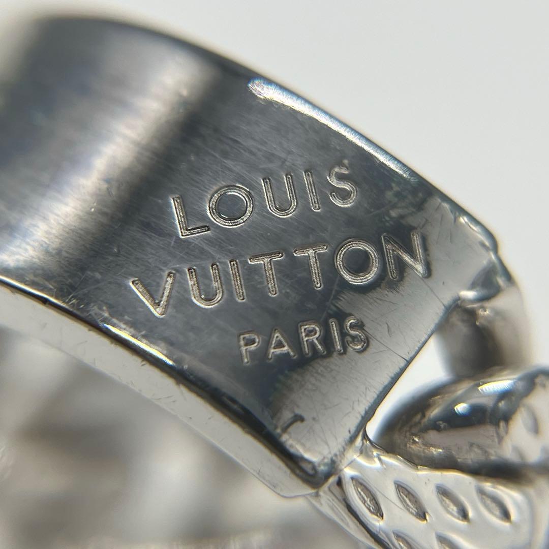 ルイヴィトン バーグ モンテーニュ リング 21号 GL0120 シルバーカラー