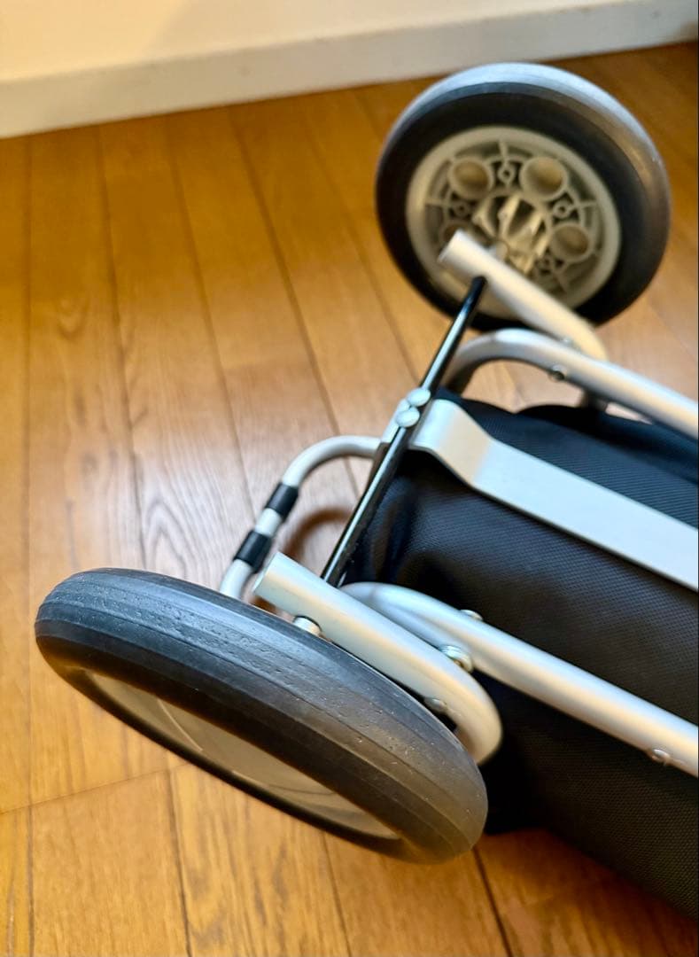 酸素ボンベ用アルミキャリーカート