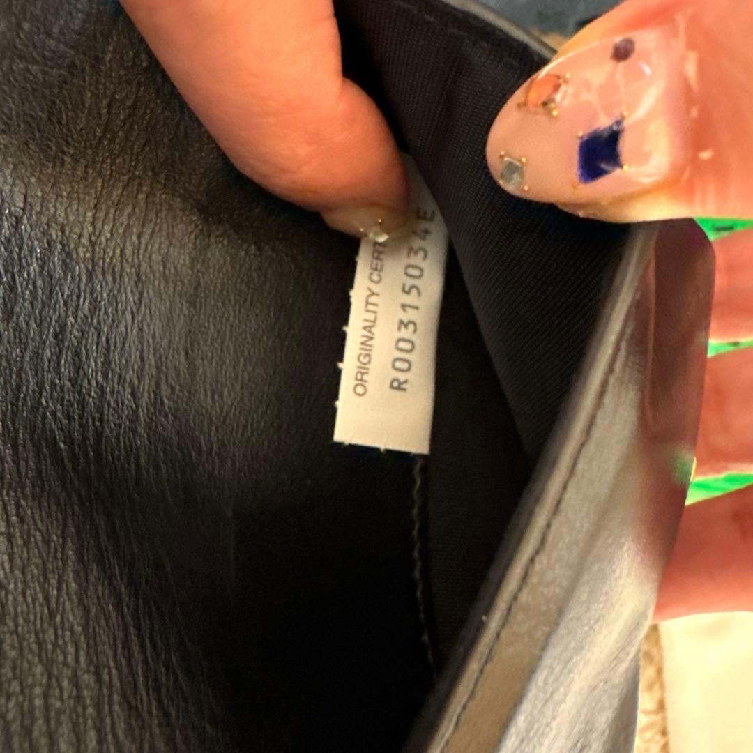Bottega Veneta 折り財布　カセットスモール　ブラック