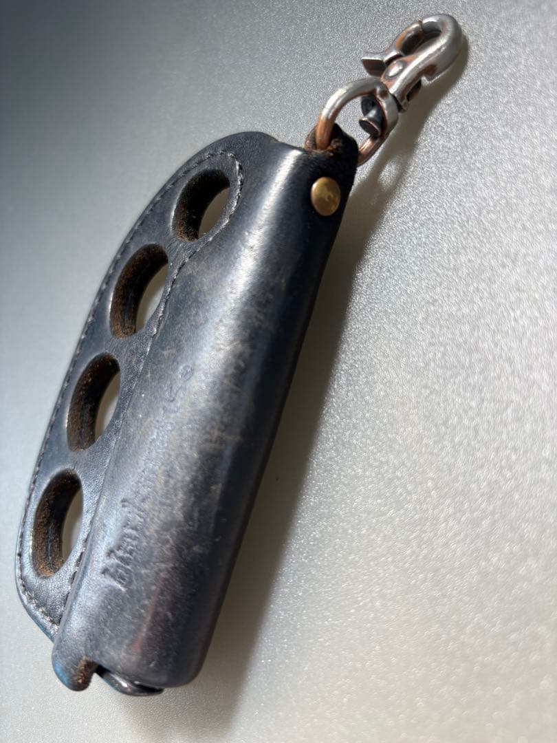 black means ナックルライターケース <No.804>