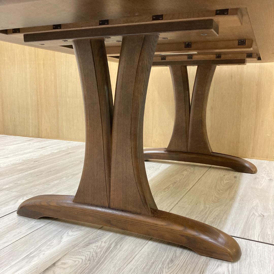 【シラカワ】shirakawa　天然木　ナラ材　ダイニングテーブル　飛騨