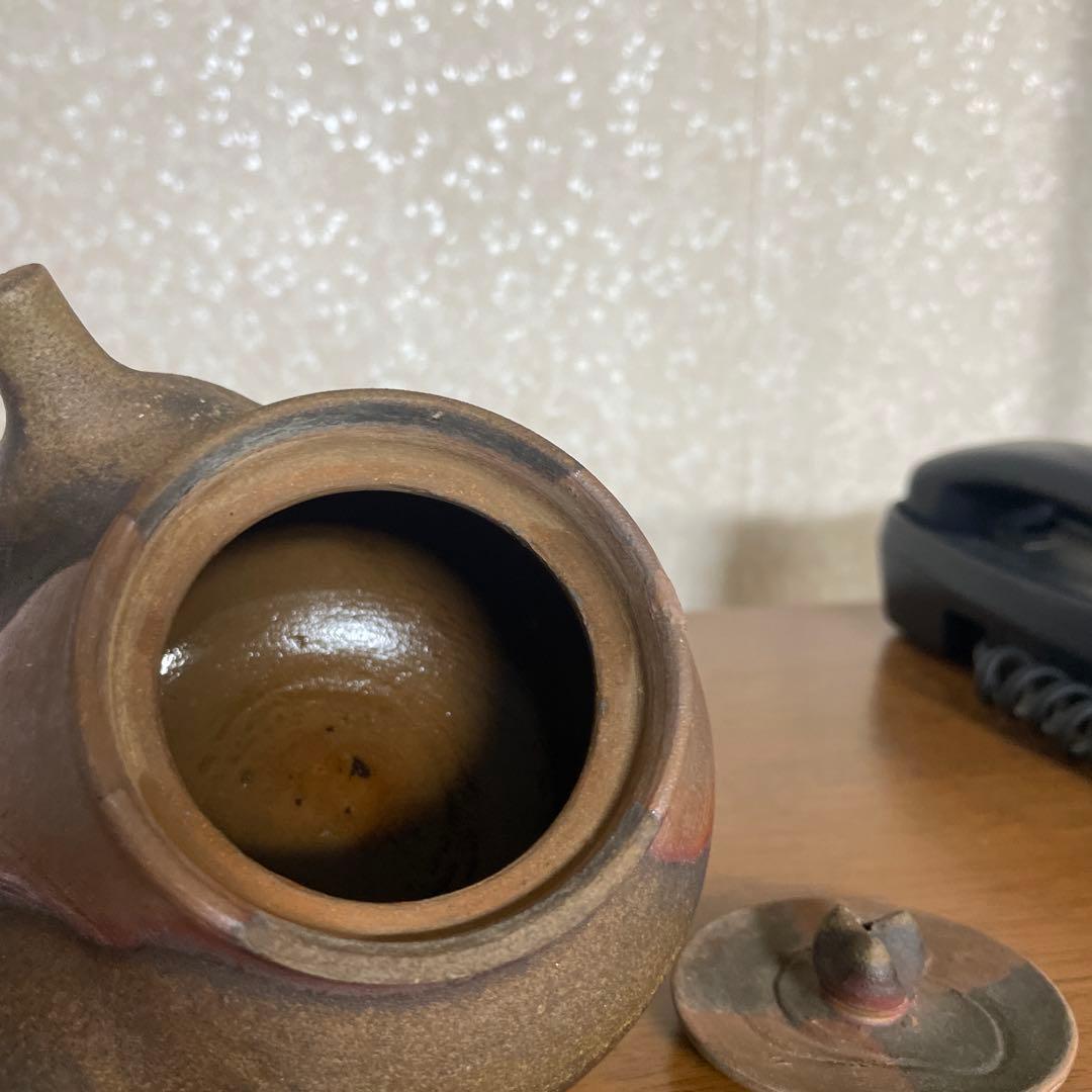 備前焼 急須 松井與之作