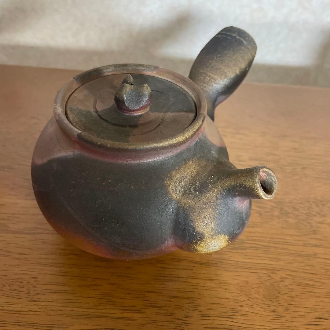 備前焼 急須 松井與之作