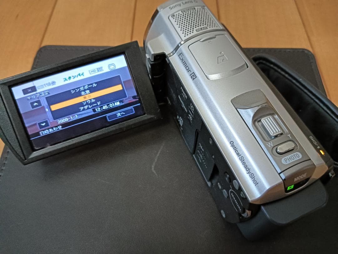 SONY　HDR-CX500　Handycam　ビデオカメラ　シルバー