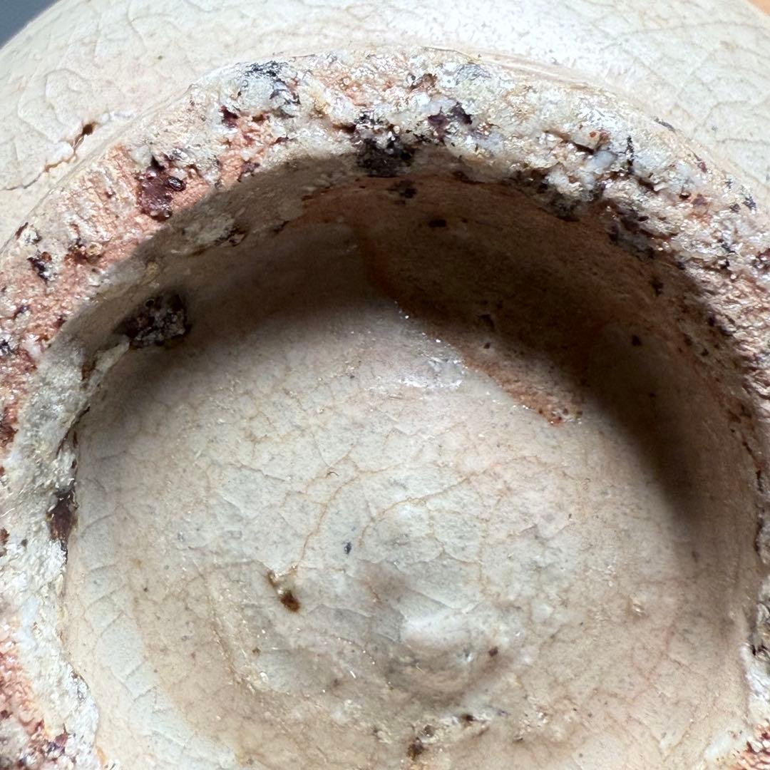 李朝　粉青沙器　鉄絵葡萄文徳利　古美術　蒐集家放出品　高さ14cm　朝鮮美術