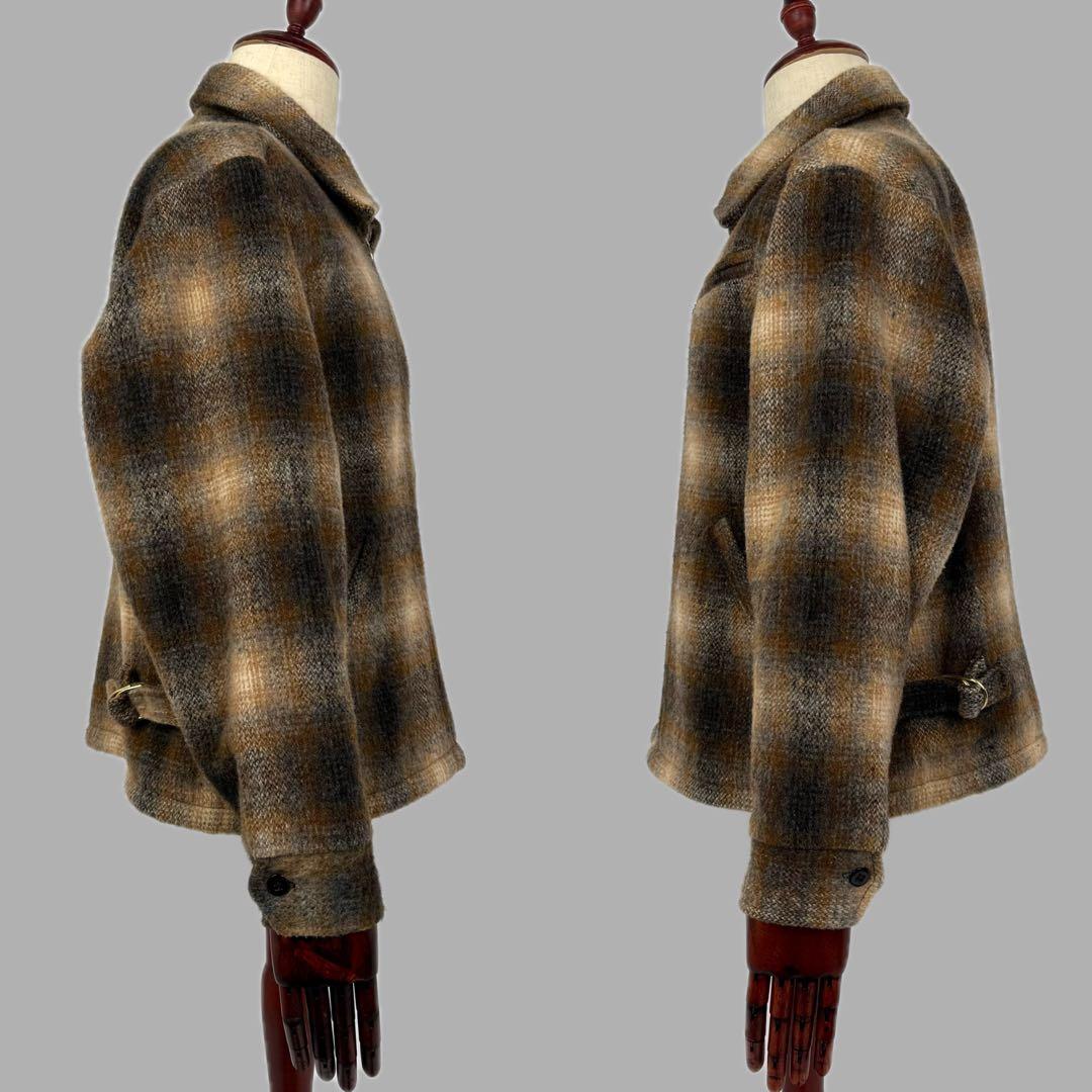 melton 70s ビンテージ USA製 オンブレ ウールジャケット メルトン