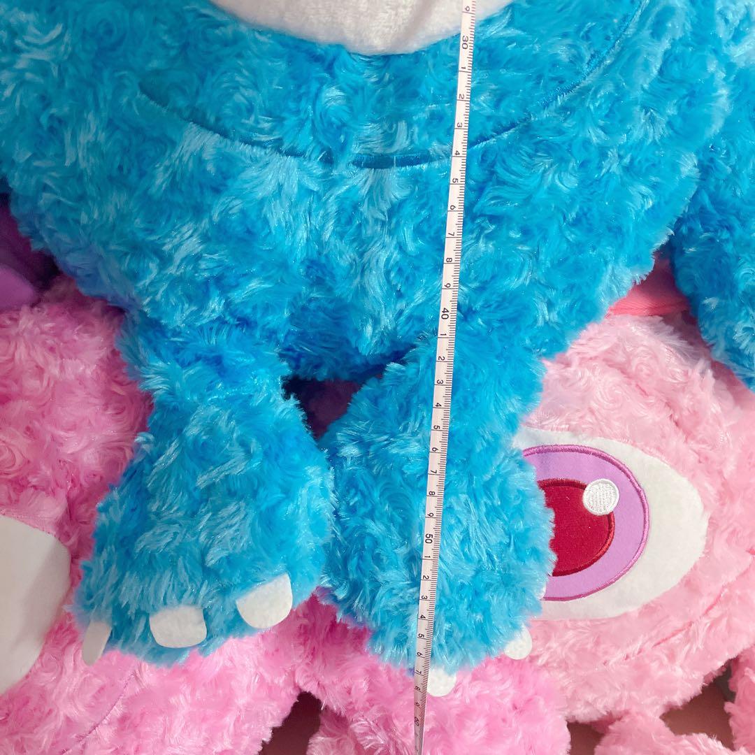 マイクワゾウスキー　ピクサー　モンスターズインク　ぬいぐるみ　レア　ネオンカラー