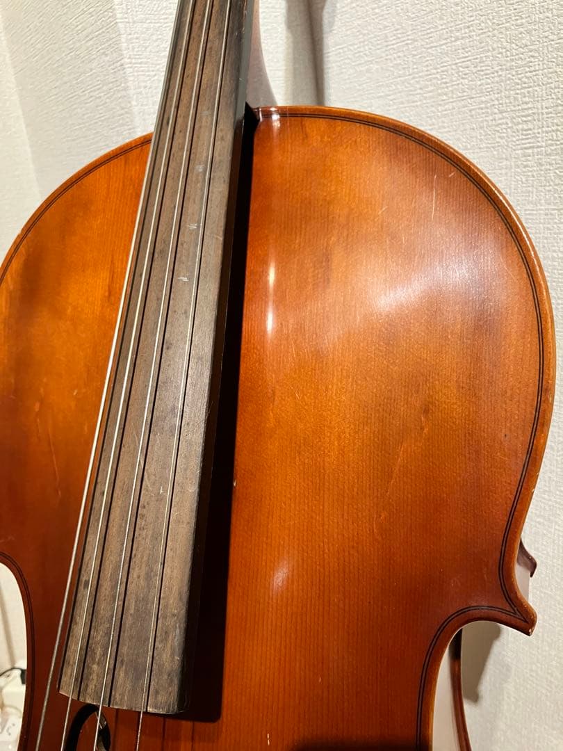 スズキ　チェロcello No72 4/4 1980年製造　もうすぐモダンチェロ