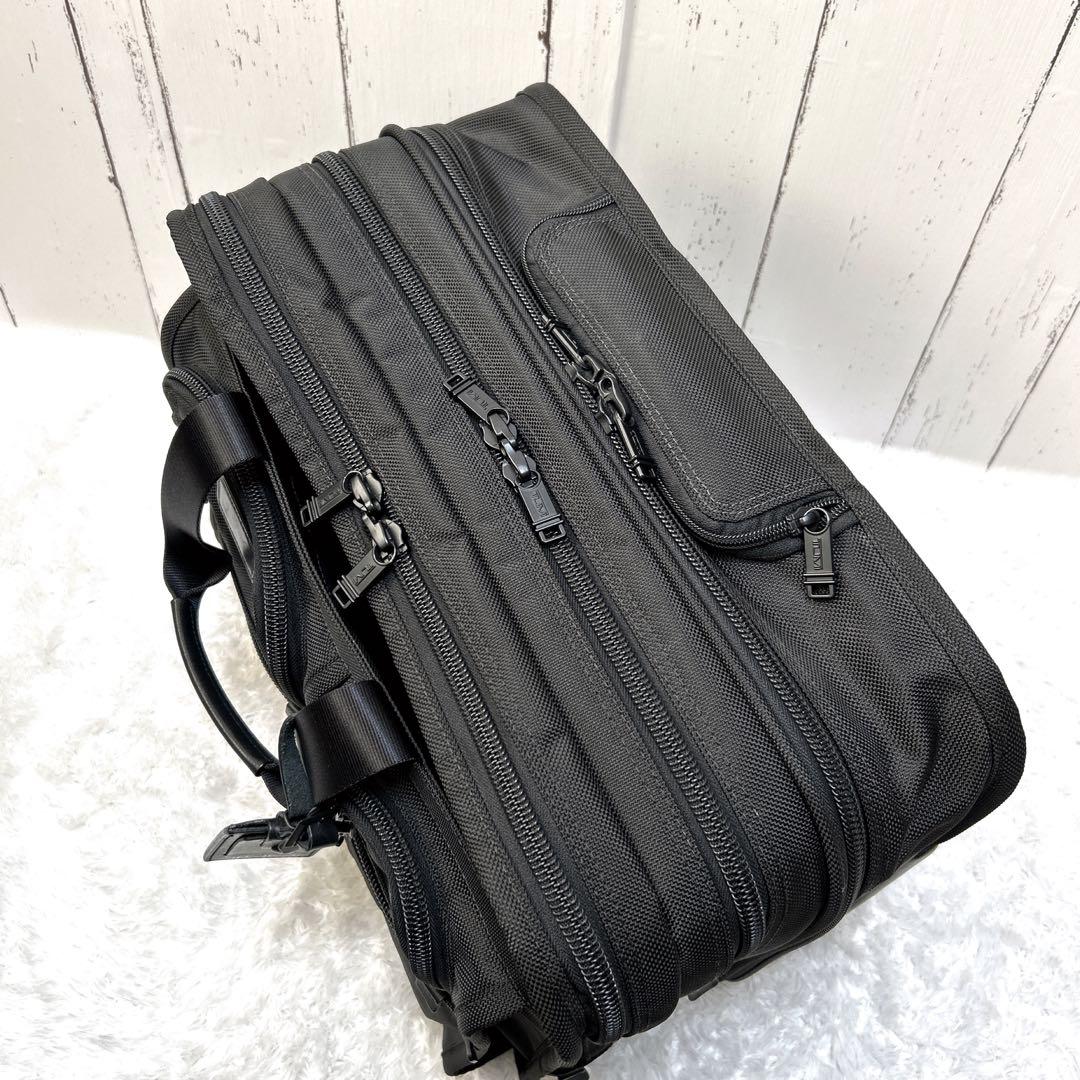 【美品】TUMI ALPHA アルファ 26104DH キャリーケース 黒