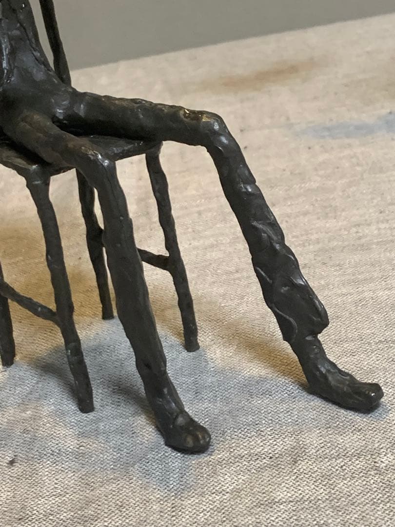 室内楽の情景 ヴァイオリン奏者 オブジェ　重厚 置物　ヴィンテージ