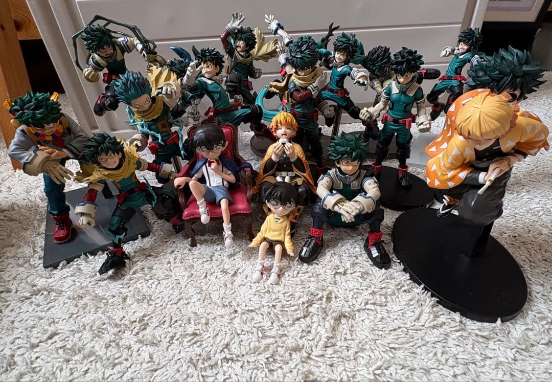 プライズ 一番くじ フィギュア まとめ売り ヒロアカ 緑谷出久 我妻善逸 コナン