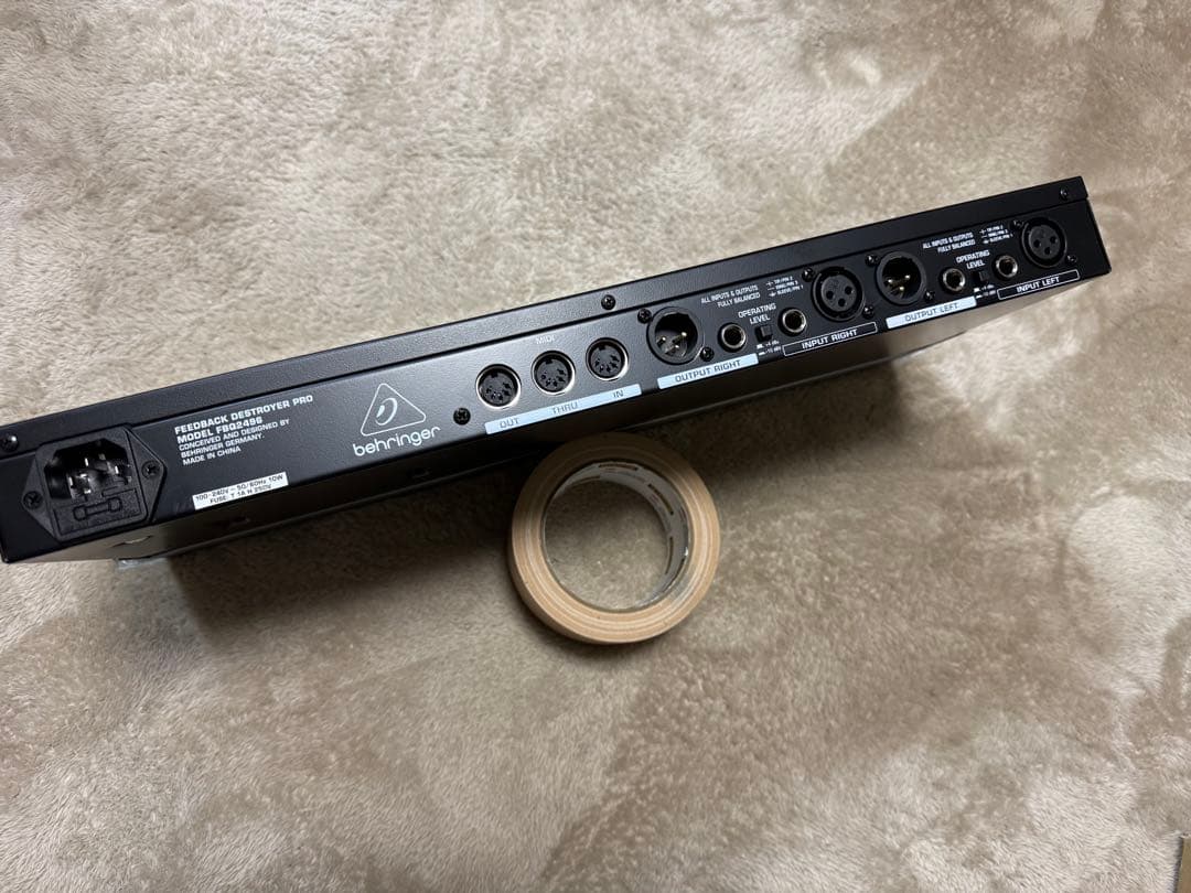 配信機器・PA機器・レコーディング機器 behringer Feedback Destroyer Pro