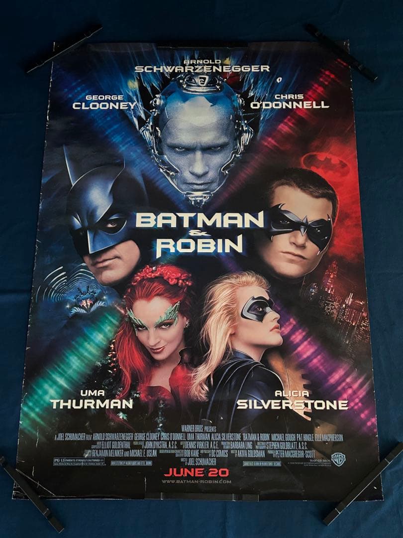 バットマン&ロビン　Mr.フリーズの逆襲　USオリジナル映画ポスター