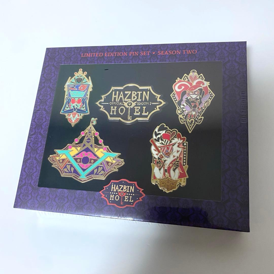 ハズビンホテル vees ピンバッジセット