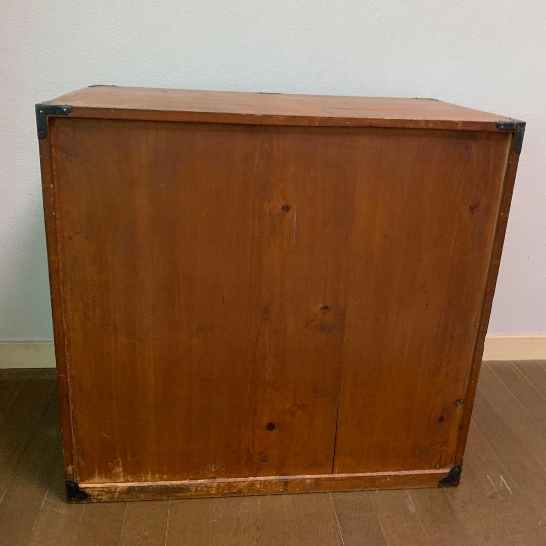 アンティーク　和タンス　古道具　高山箪笥　市松人形