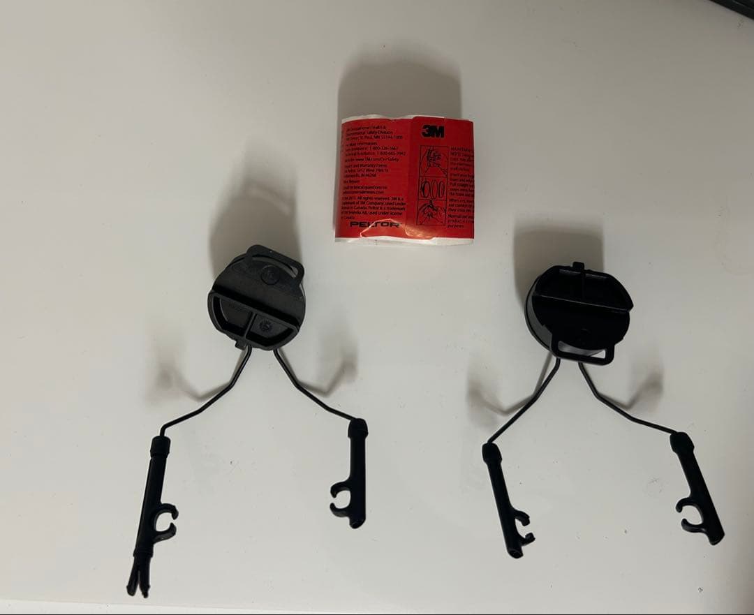 ［実物］Busch Helmet ARC Peltor Adapters