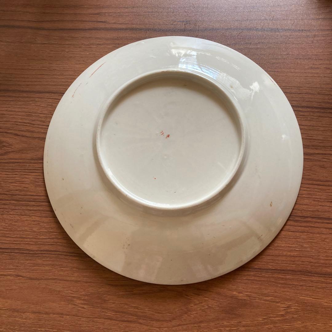 絵皿　芸術的風景皿　骨董　古美術