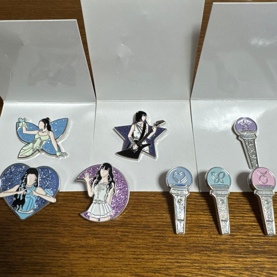 aespa ピンバッチ ウィンター カリナ ニンニン ジゼル