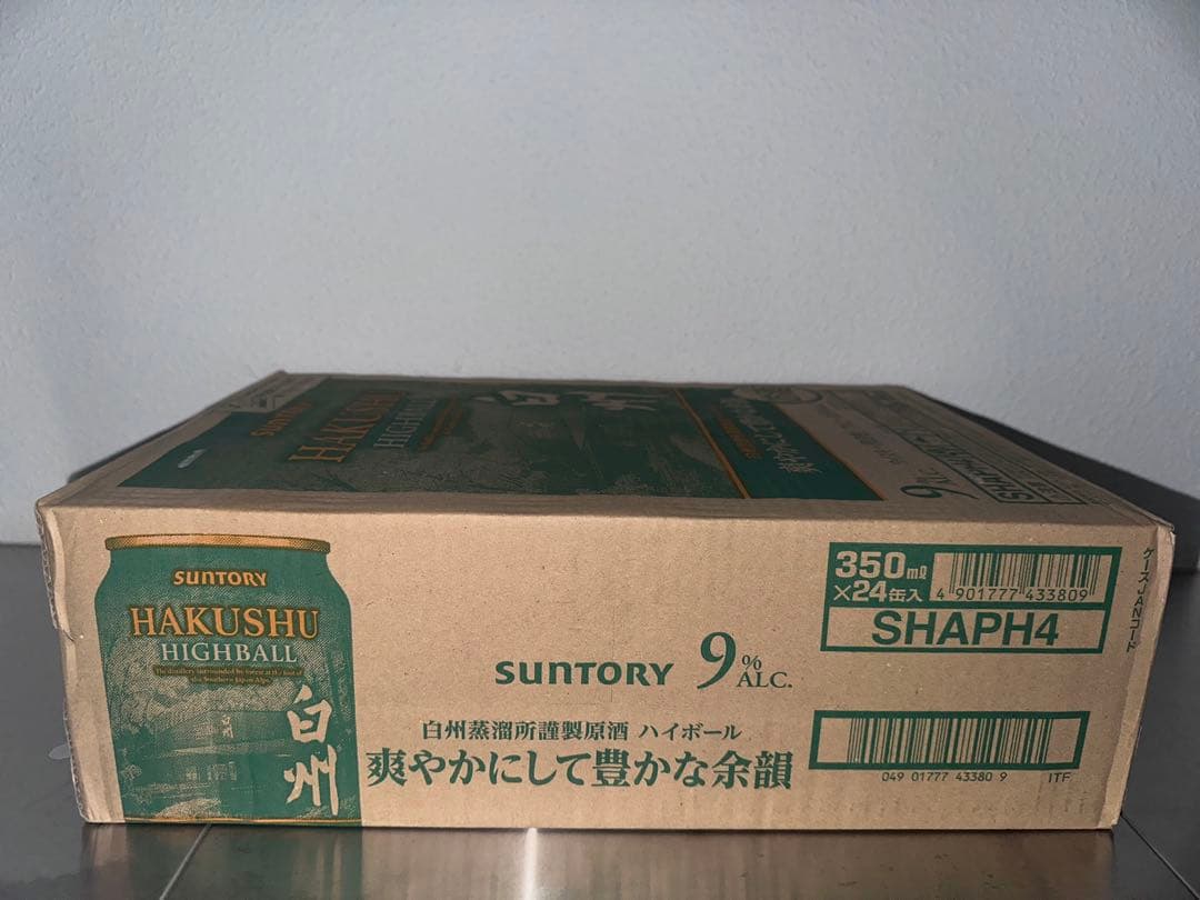 【新品・未開封】 白州ハイボール缶 350ml × 24本（1ケース）②